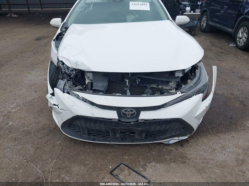 2021 Toyota Corolla VIN 5YFEPMAEXMP266348 IAAI salvage auction — FRONT END, Original (Texas), sold $4,500 on 2026-07-14 (photo 6)