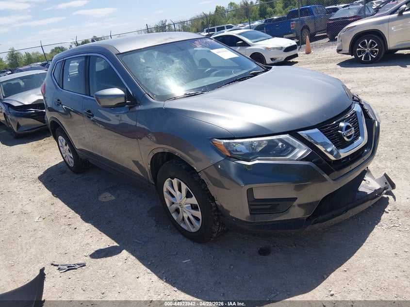 2017 Nissan Rogue VIN KNMAT2MV2HP534343 IAAI salvage auction — LEFT FRONT, Salvage (Kentucky), sold $1,800 on 2026-07-13 (photo 1)