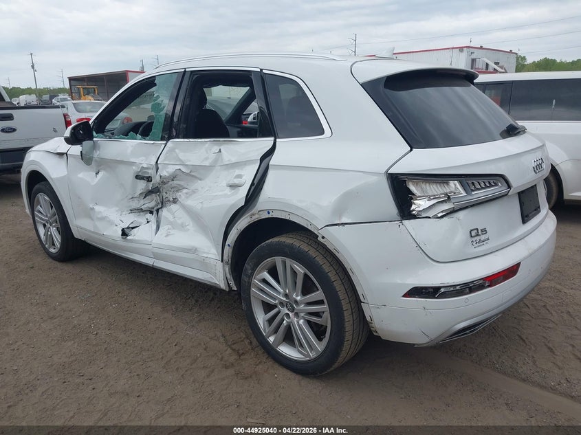 2018 Audi Q5 VIN WA1BNAFY4J2100650 IAAI salvage auction — LEFT & RIGHT, Salvage - Greater Than 75% (Maryland), sold $3,050 on 2026-07-29 (photo 3)