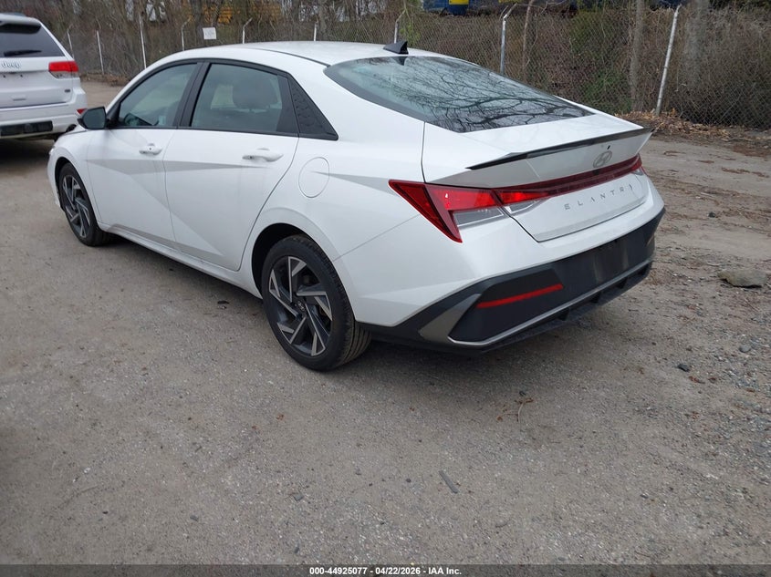 2025 Hyundai Elantra VIN KMHLM4DG7SU884994 IAAI salvage auction — SUSPENSION, Salvage (Rhode Island), sold $4,500 on 2026-07-28 (photo 3)