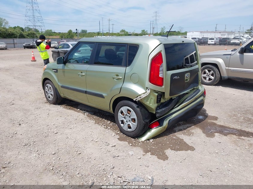 2013 Kia Soul VIN KNDJT2A57D7612372 IAAI salvage auction — REAR END, Salvage - Dealer Only (Ohio), sold $875 on 2026-07-16 (photo 3)