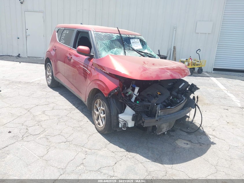 2023 Kia Soul VIN KNDJ23AU4P7863967 IAAI salvage auction — FRONT END, Salvage (Georgia), sold $825 on 2026-07-29 (photo 1)