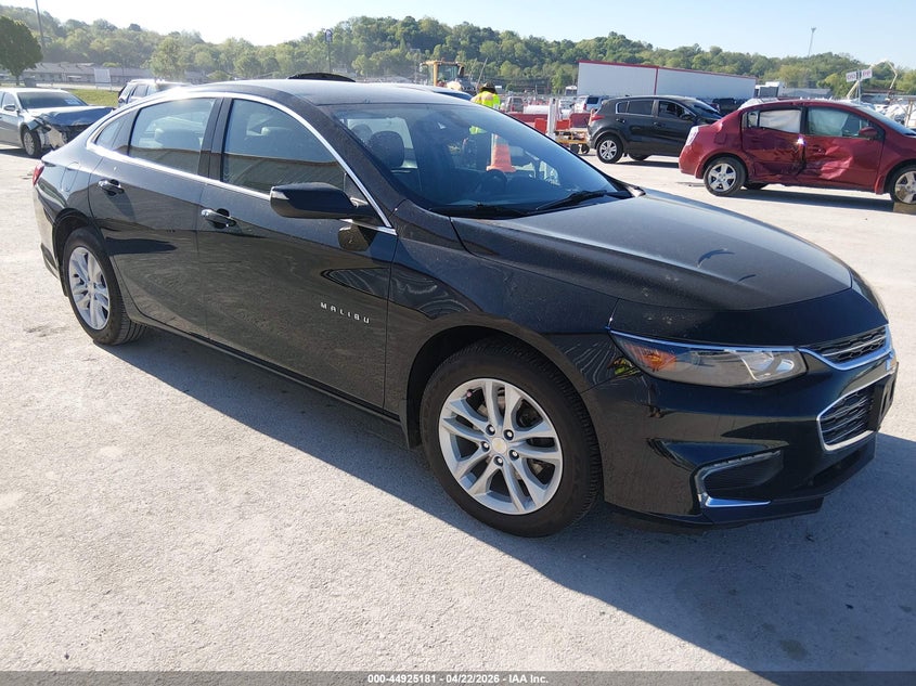 2016 Chevrolet Malibu VIN 1G1ZE5ST0GF355358 IAAI salvage auction — LEFT FRONT, Salvage (Illinois), sold $1,700 on 2026-07-17 (photo 1)
