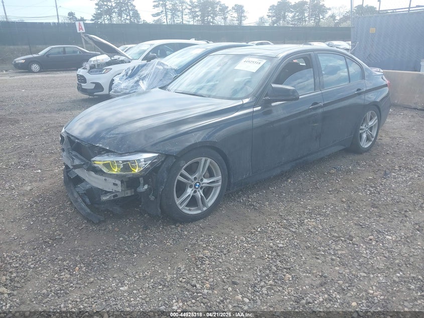 2018 BMW 3er VIN WBA8B7C55JA245916 IAAI salvage auction — FRONT END, Salvage Title, sold $5,600 on 2026-07-28 (photo 2)