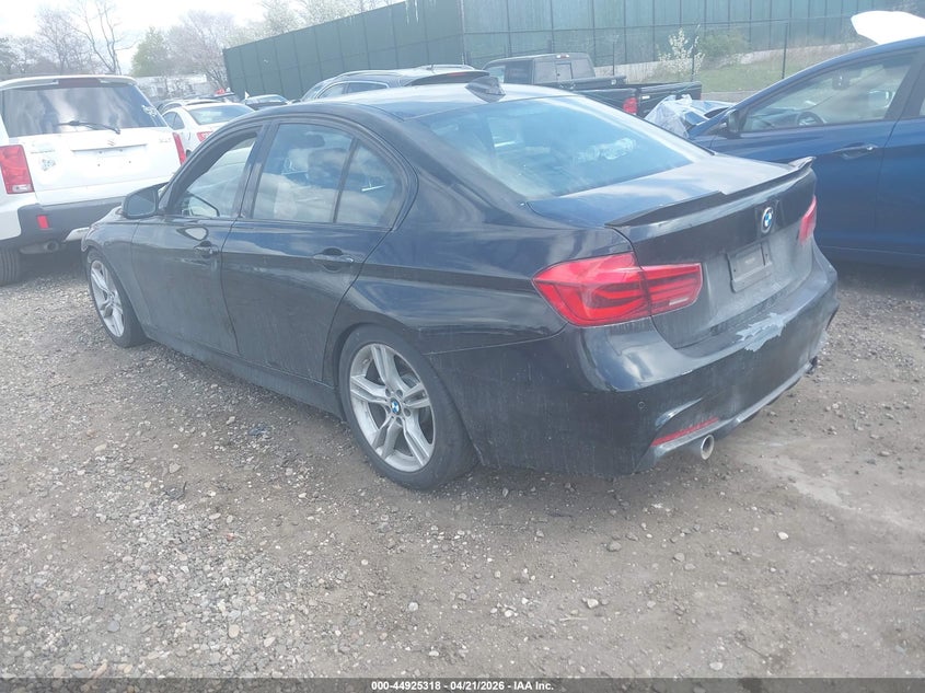 2018 BMW 3er VIN WBA8B7C55JA245916 IAAI salvage auction — FRONT END, Salvage Title, sold $5,600 on 2026-07-28 (photo 3)