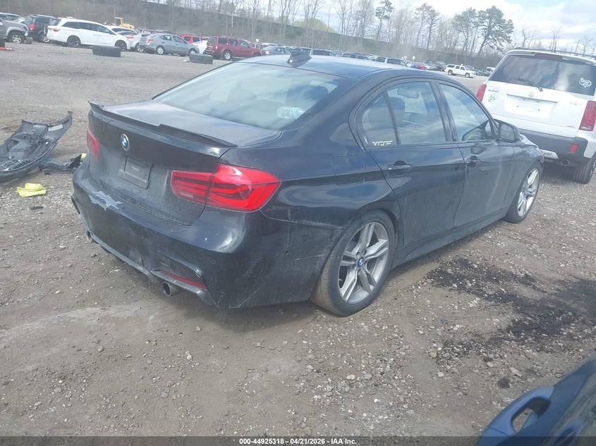 2018 BMW 3er VIN WBA8B7C55JA245916 IAAI salvage auction — FRONT END, Salvage Title, sold $5,600 on 2026-07-28 (photo 4)