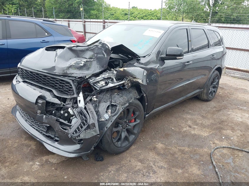 2024 Dodge Durango VIN 1C4SDJH9XRC174577 IAAI salvage auction — FRONT END, Clear (Oklahoma), sold $22,600 on 2026-07-29 (photo 2)