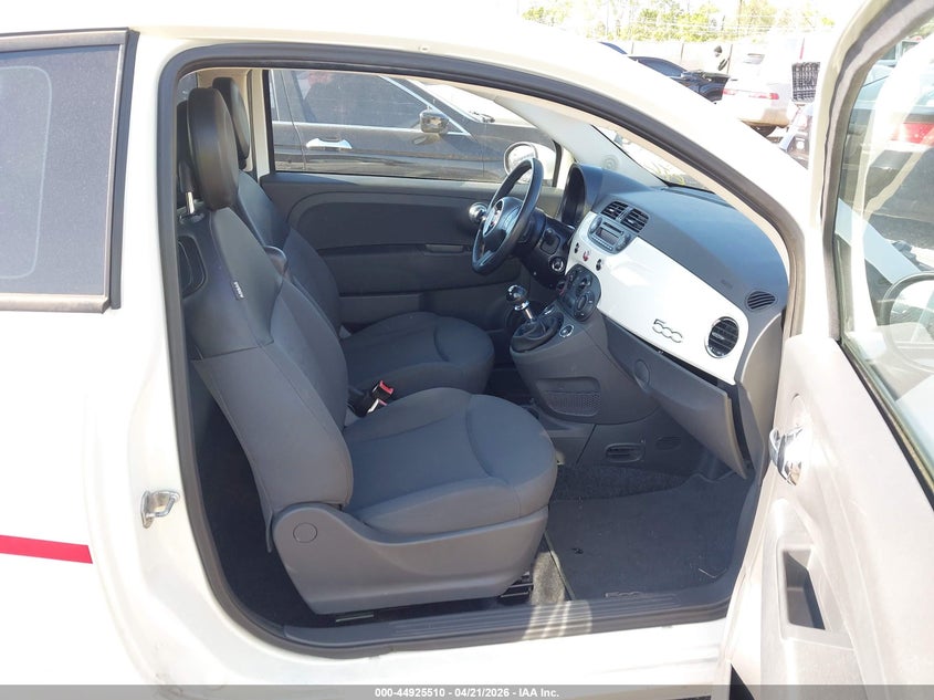 2013 Fiat 500 VIN 3C3CFFAR9DT528743 IAAI salvage auction — NORMAL WEAR, Original (Ohio), sold $550 on 2026-07-09 (photo 5)