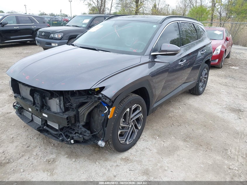 2025 Hyundai Tucson VIN KM8JEDD18SU273338 IAAI salvage auction — FRONT & REAR, Salvage (Illinois), sold $12,200 on 2026-07-10 (photo 2)
