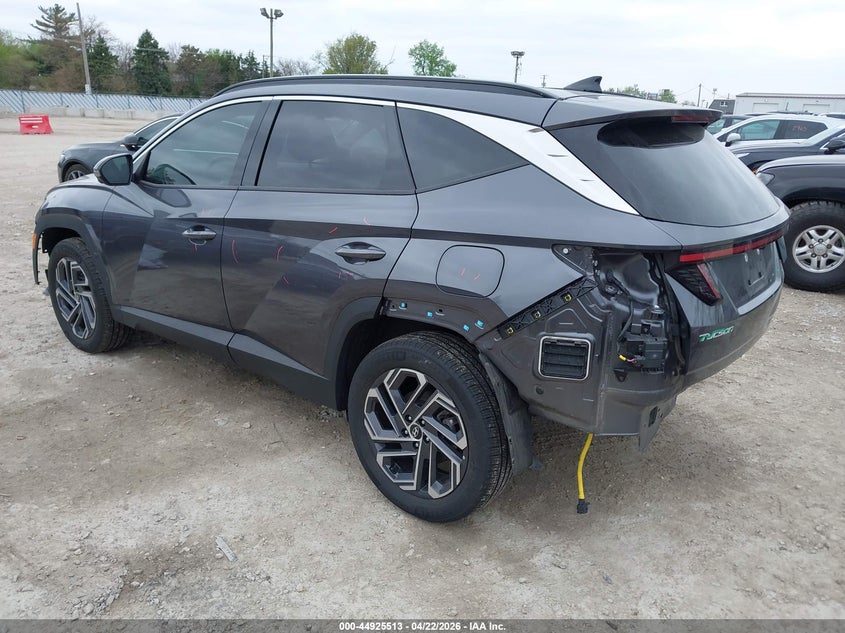 2025 Hyundai Tucson VIN KM8JEDD18SU273338 IAAI salvage auction — FRONT & REAR, Salvage (Illinois), sold $12,200 on 2026-07-10 (photo 3)