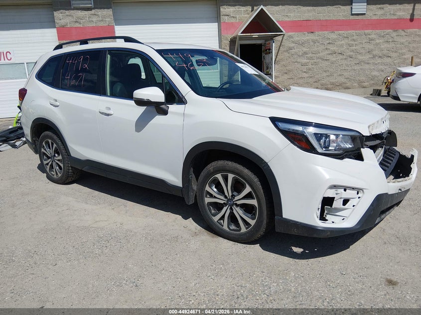 2020 Subaru Forester VIN JF2SKAUC2LH470664 IAAI salvage auction — LEFT FRONT, Salvage (Maine), sold $1,875 on 2026-07-20 (photo 1)