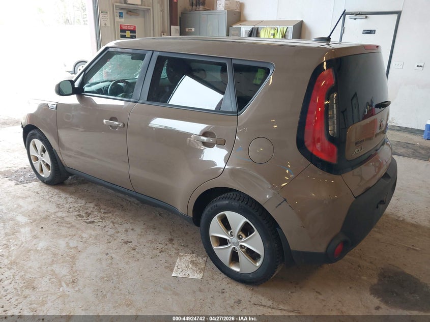 2015 Kia Soul VIN KNDJN2A26F7137459 IAAI salvage auction — FRONT END, Salvage Title, sold $1,150 on 2026-07-07 (photo 3)