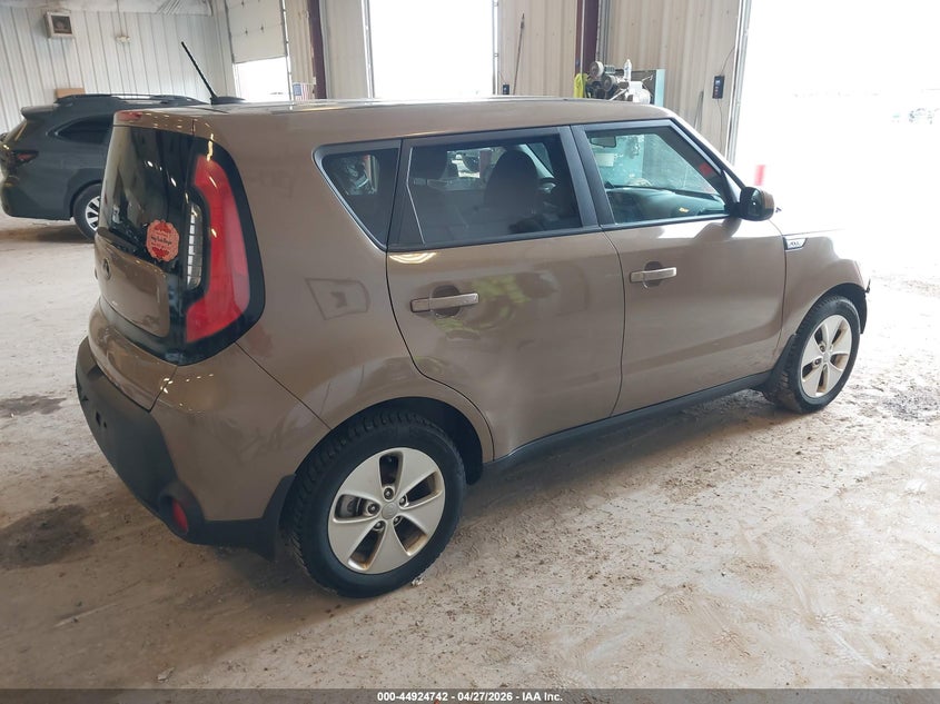 2015 Kia Soul VIN KNDJN2A26F7137459 IAAI salvage auction — FRONT END, Salvage Title, sold $1,150 on 2026-07-07 (photo 4)