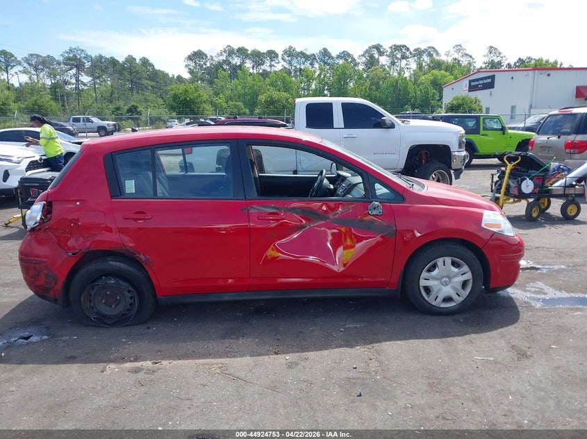 2011 Nissan Versa VIN 3N1BC1CP0BL374874 IAAI salvage auction — RIGHT SIDE, Rebuildable (Florida), sold $300 on 2026-07-29 (photo 6)