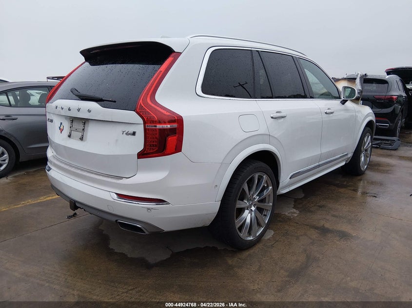 2016 Volvo Xc90 VIN YV4A22PL3G1024305 IAAI salvage auction — ENGINE BURN, Original (Texas), sold $1,050 on 2026-08-18 (photo 4)