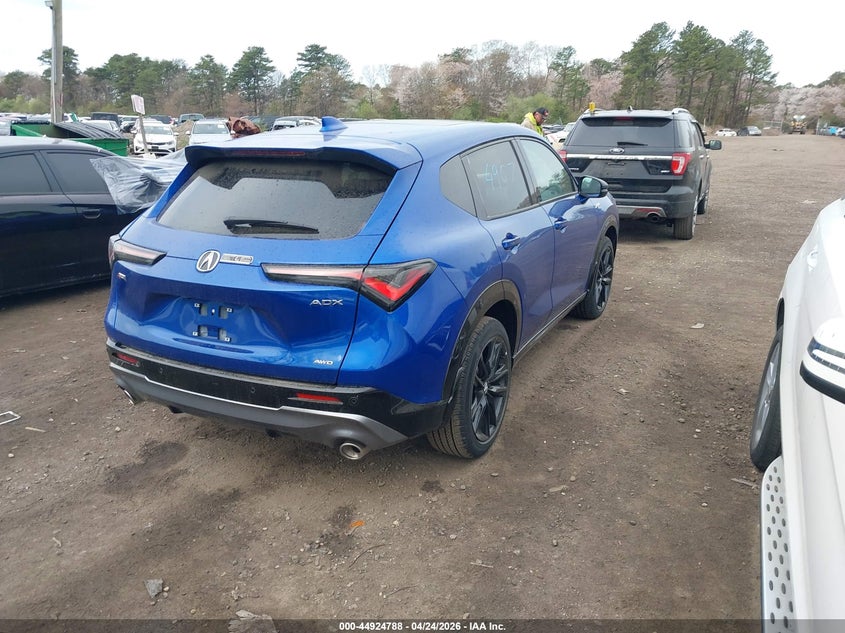 2025 Acura Adx VIN 3HDSA2H74SM700444 IAAI salvage auction — UNKNOWN, Salvage (North Carolina), sold $17,600 on 2026-07-28 (photo 4)