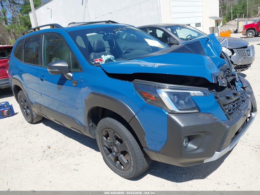2022 Subaru Forester VIN JF2SKAMC7NH501748 IAAI salvage auction — FRONT END, Salvage (Rhode Island), sold $5,600 on 2026-07-28 (photo 1)