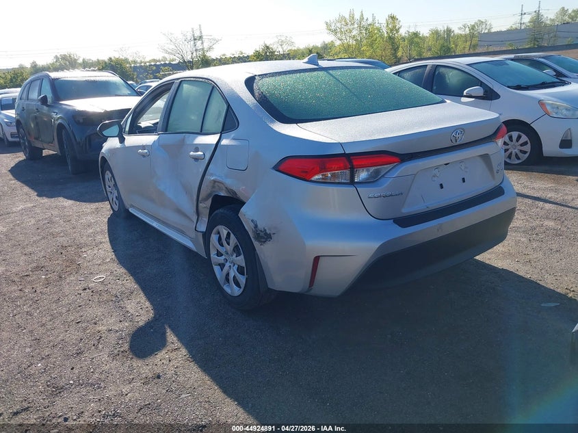 2026 Toyota Corolla VIN JTDBCMFEXT3140392 IAAI salvage auction — LEFT SIDE, Salvage Title, sold $12,975 on 2026-07-14 (photo 3)