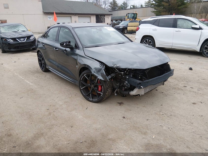 2024 Audi Rs3 VIN WUAG4DGY5RA900022 IAAI salvage auction — FRONT END, Salvage (Maine), sold $22,100 on 2026-07-13 (photo 1)