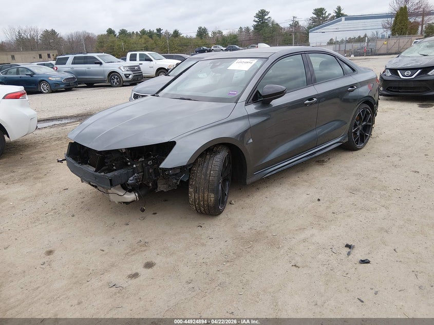 2024 Audi Rs3 VIN WUAG4DGY5RA900022 IAAI salvage auction — FRONT END, Salvage (Maine), sold $22,100 on 2026-07-13 (photo 2)