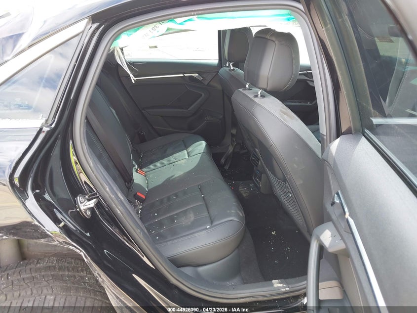 2022 Audi A3 VIN WAUAUDGY8NA073921 IAAI salvage auction — FRONT & REAR, Salvage (Texas), sold $1,000 on 2026-07-20 (photo 8)