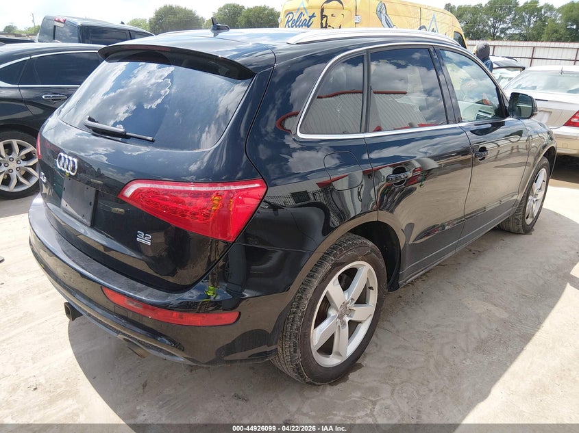 2012 Audi Q5 VIN WA1DKAFP3CA100625 IAAI salvage auction — LEFT FRONT, Original (Texas), sold $1,850 on 2026-07-21 (photo 4)