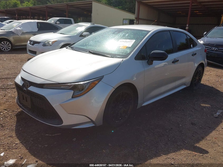 2021 Toyota Corolla VIN 5YFEPMAE8MP186403 IAAI salvage auction — RIGHT SIDE, Salvage (Alabama), sold $3,150 on 2026-07-08 (photo 2)