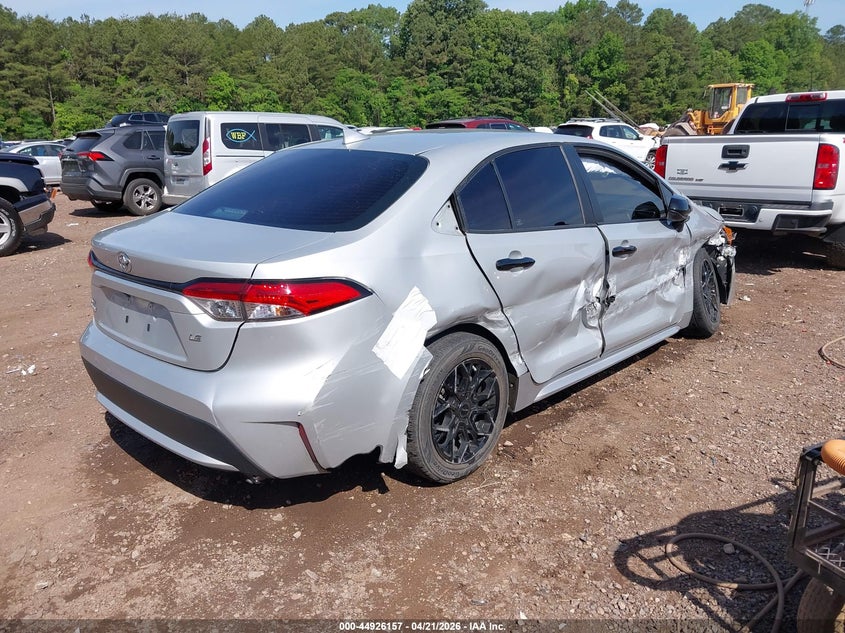 2021 Toyota Corolla VIN 5YFEPMAE8MP186403 IAAI salvage auction — RIGHT SIDE, Salvage (Alabama), sold $3,150 on 2026-07-08 (photo 4)