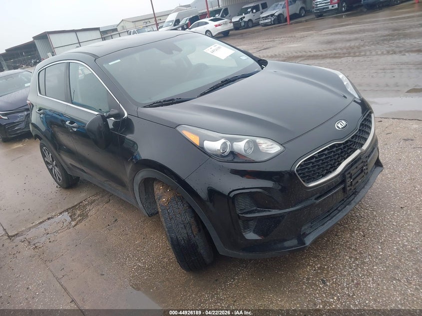 2020 Kia Sportage VIN KNDPM3AC8L7738511 IAAI salvage auction — RIGHT REAR, Nrc Lienholder Repossession Paperwork (Texas), sold $5,250 on 2026-07-14 (photo 1)