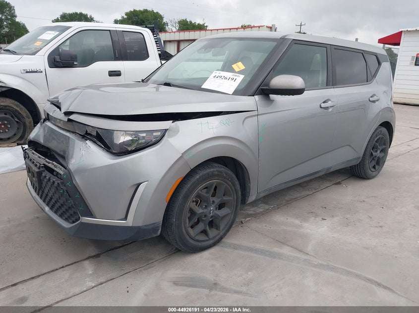 2023 Kia Soul VIN KNDJ23AU9P7860773 IAAI salvage auction — FRONT END, Original (Texas), sold $3,525 on 2026-07-07 (photo 2)