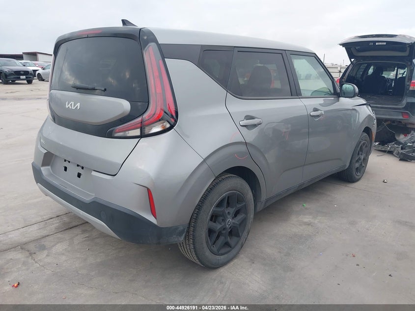 2023 Kia Soul VIN KNDJ23AU9P7860773 IAAI salvage auction — FRONT END, Original (Texas), sold $3,525 on 2026-07-07 (photo 4)