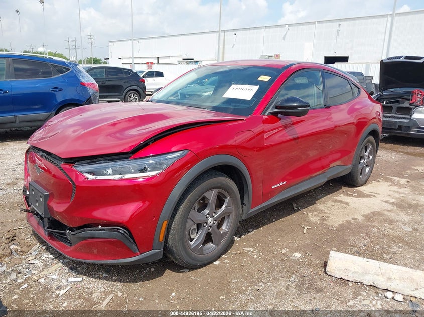 2023 Ford Mustang mach-e VIN 3FMTK1RM3PMA41647 IAAI salvage auction — FRONT & REAR, Salvage (Texas), sold $7,400 on 2026-08-24 (photo 2)