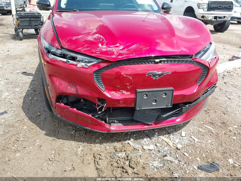 2023 Ford Mustang mach-e VIN 3FMTK1RM3PMA41647 IAAI salvage auction — FRONT & REAR, Salvage (Texas), sold $7,400 on 2026-08-24 (photo 6)