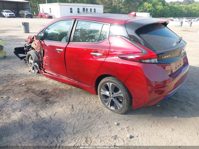 2019 Nissan Leaf VIN 1N4AZ1CP3KC300650 IAAI salvage auction — LEFT FRONT, Salvage (Georgia), sold $2,950 on 2026-07-09 (photo 3)