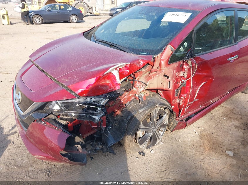 2019 Nissan Leaf VIN 1N4AZ1CP3KC300650 IAAI salvage auction — LEFT FRONT, Salvage (Georgia), sold $2,950 on 2026-07-09 (photo 6)