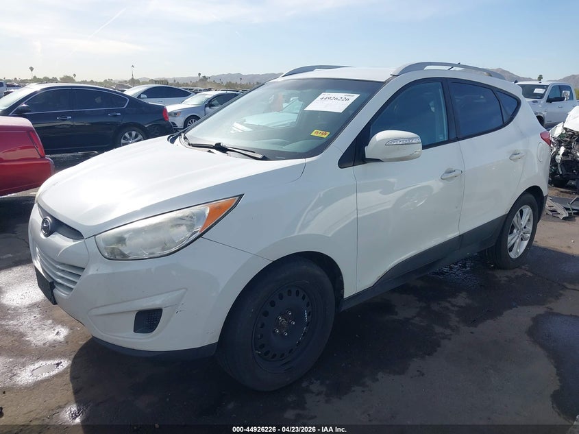 2012 Hyundai Tucson VIN KM8JU3AC0CU484621 IAAI salvage auction — RIGHT SIDE, Salvage (Arizona), sold $1,450 on 2026-07-28 (photo 2)