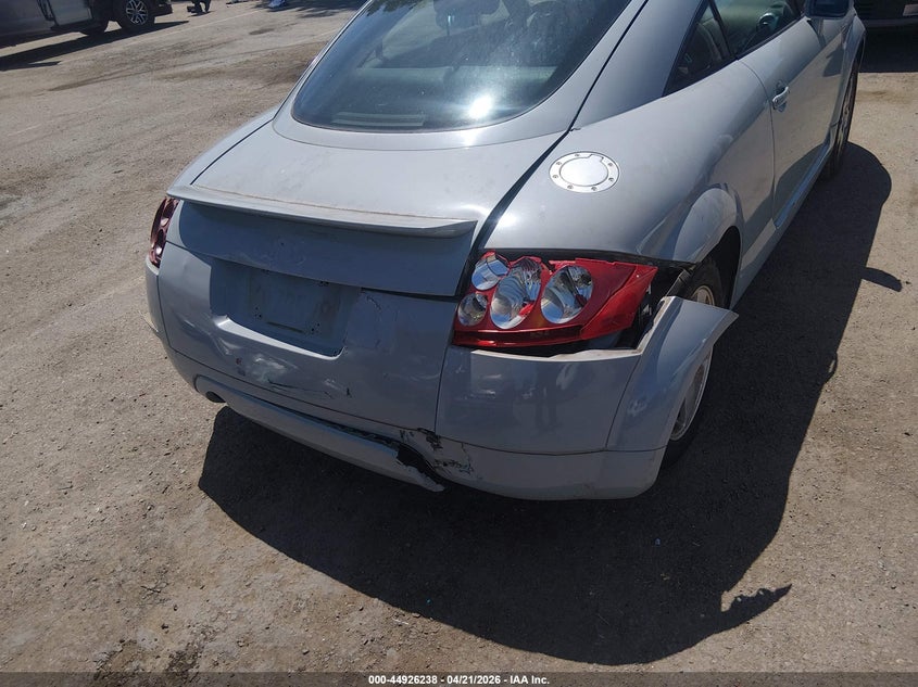 2001 Audi Tt VIN TRUSX28N011033257 IAAI salvage auction — REAR END, Salvage (California), sold $925 on 2026-07-06 (photo 6)
