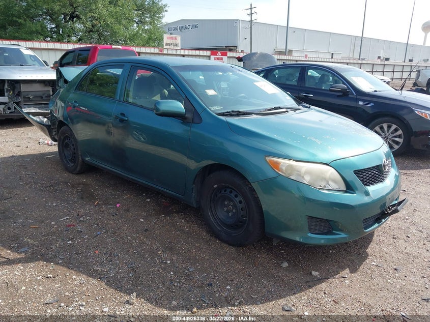 2009 Toyota Corolla VIN JTDBL40E79J001396 IAAI salvage auction — REAR END, Salvage (Texas), sold $975 on 2026-07-30 (photo 1)