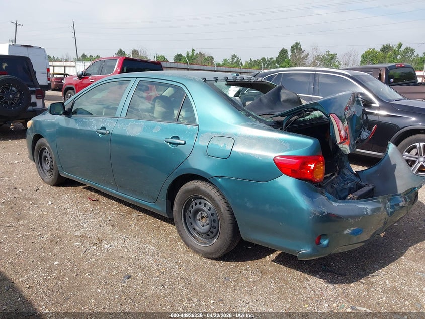 2009 Toyota Corolla VIN JTDBL40E79J001396 IAAI salvage auction — REAR END, Salvage (Texas), sold $975 on 2026-07-30 (photo 3)