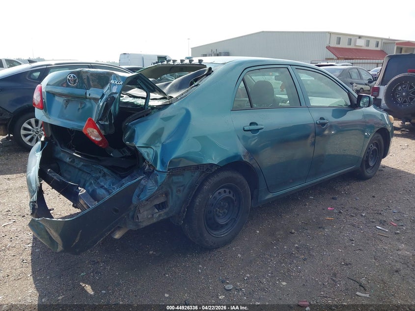 2009 Toyota Corolla VIN JTDBL40E79J001396 IAAI salvage auction — REAR END, Salvage (Texas), sold $975 on 2026-07-30 (photo 4)