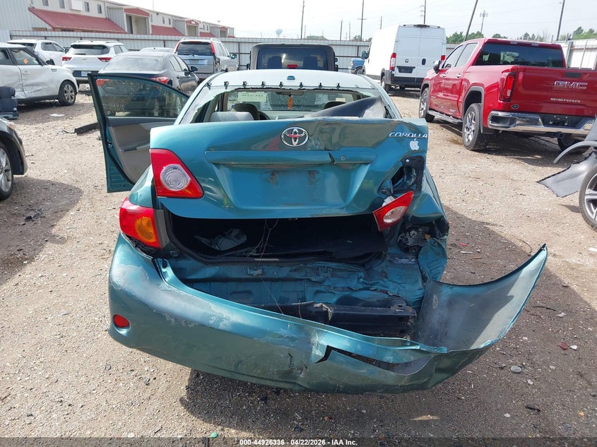 2009 Toyota Corolla VIN JTDBL40E79J001396 IAAI salvage auction — REAR END, Salvage (Texas), sold $975 on 2026-07-30 (photo 6)