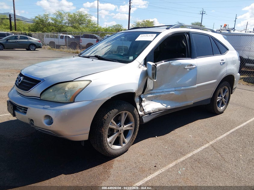 2006 Lexus Rx VIN JTJHW31U860003528 IAAI salvage auction — SIDE, Salvage (Hawaii), sold $100 on 2026-07-28 (photo 2)