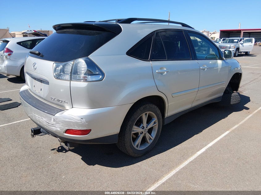 2006 Lexus Rx VIN JTJHW31U860003528 IAAI salvage auction — SIDE, Salvage (Hawaii), sold $100 on 2026-07-28 (photo 4)