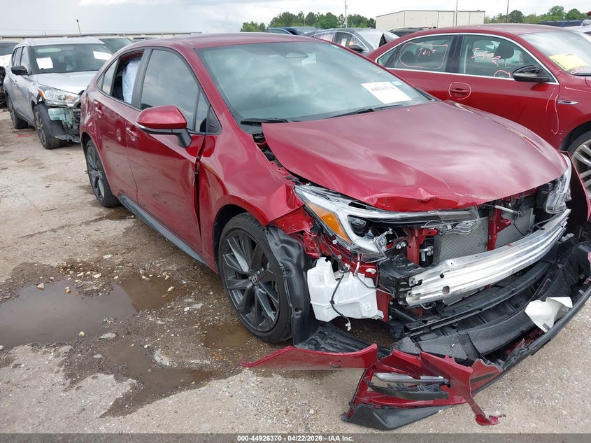 2025 Toyota Corolla VIN 5YFS4MCE2SP226898 IAAI salvage auction — FRONT END, Original (Texas), sold $6,900 on 2026-07-15 (photo 1)
