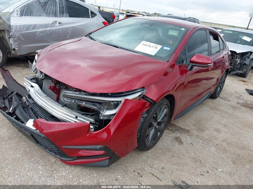2025 Toyota Corolla VIN 5YFS4MCE2SP226898 IAAI salvage auction — FRONT END, Original (Texas), sold $6,900 on 2026-07-15 (photo 2)