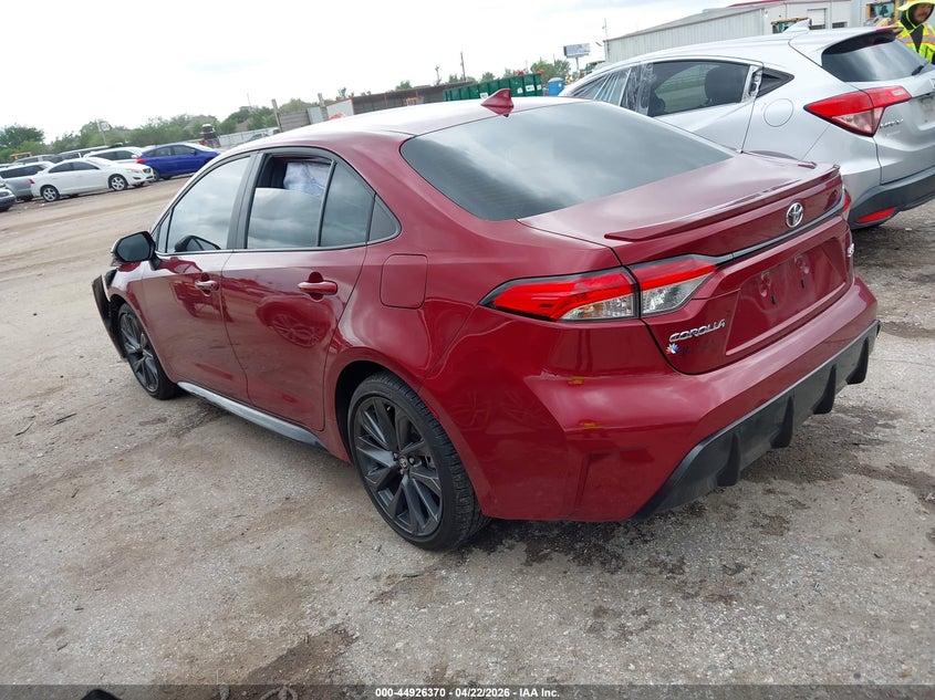 2025 Toyota Corolla VIN 5YFS4MCE2SP226898 IAAI salvage auction — FRONT END, Original (Texas), sold $6,900 on 2026-07-15 (photo 3)