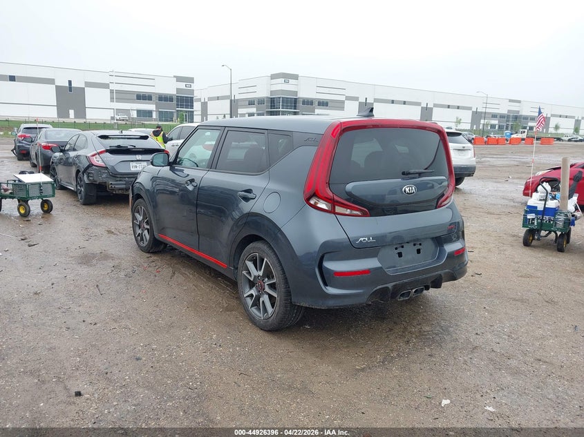 2020 Kia Soul VIN KNDJ53AF2L7009451 IAAI salvage auction — RIGHT FRONT, Original (Texas), sold $3,500 on 2026-07-07 (photo 3)