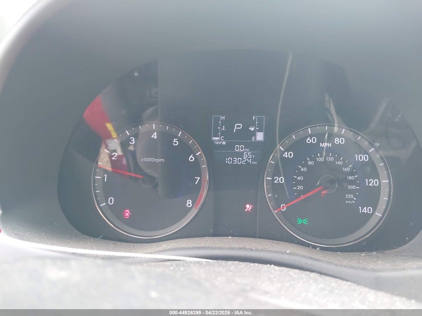 2017 Hyundai Accent VIN KMHCT4AE5HU346678 IAAI salvage auction — ROLLOVER, Salvage (Texas), sold $375 on 2026-07-21 (photo 7)