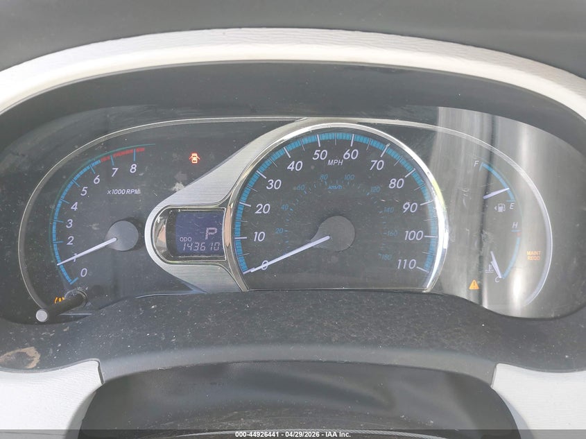 2011 Toyota Sienna VIN 5TDYK3DC9BS170411 IAAI salvage auction — FRONT END, Salvage (Hawaii), sold $100 on 2026-07-28 (photo 7)