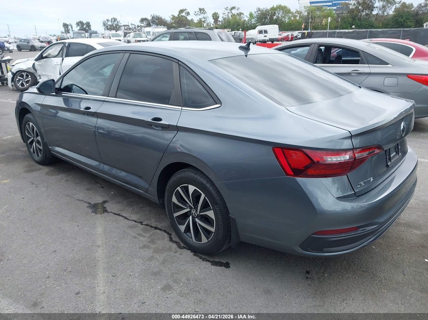 2023 Volkswagen Jetta VIN 3VW5M7BU7PM004974 IAAI salvage auction — RIGHT SIDE, Salvage (California), sold $5,350 on 2026-07-09 (photo 3)